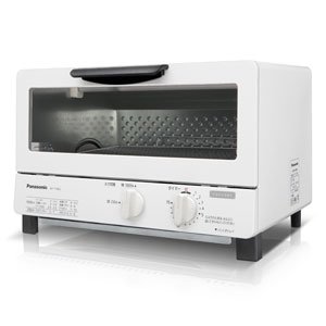 パナソニック オーブントースター ホワイトPanasonic NT-T100-Wの